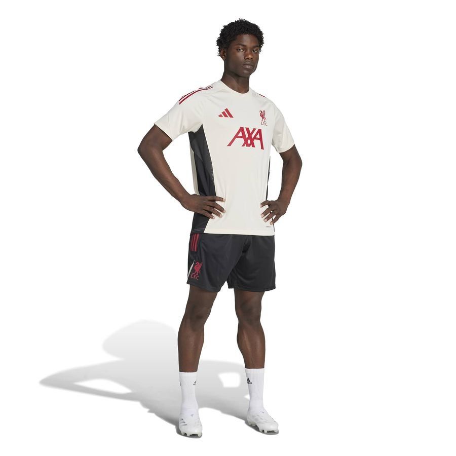 Liverpool Training Shorts Tiro 25 - Black/Strawberry Red/Wonder White - Men's-SoccerKits Hub | Buy Soccer Jerseys Online